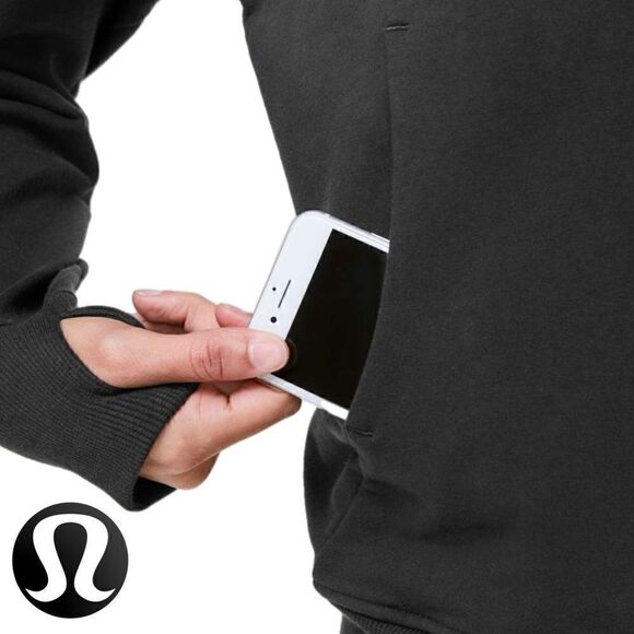 Lululemon Black Scuba Pullover (2) - Picture 15 of 16